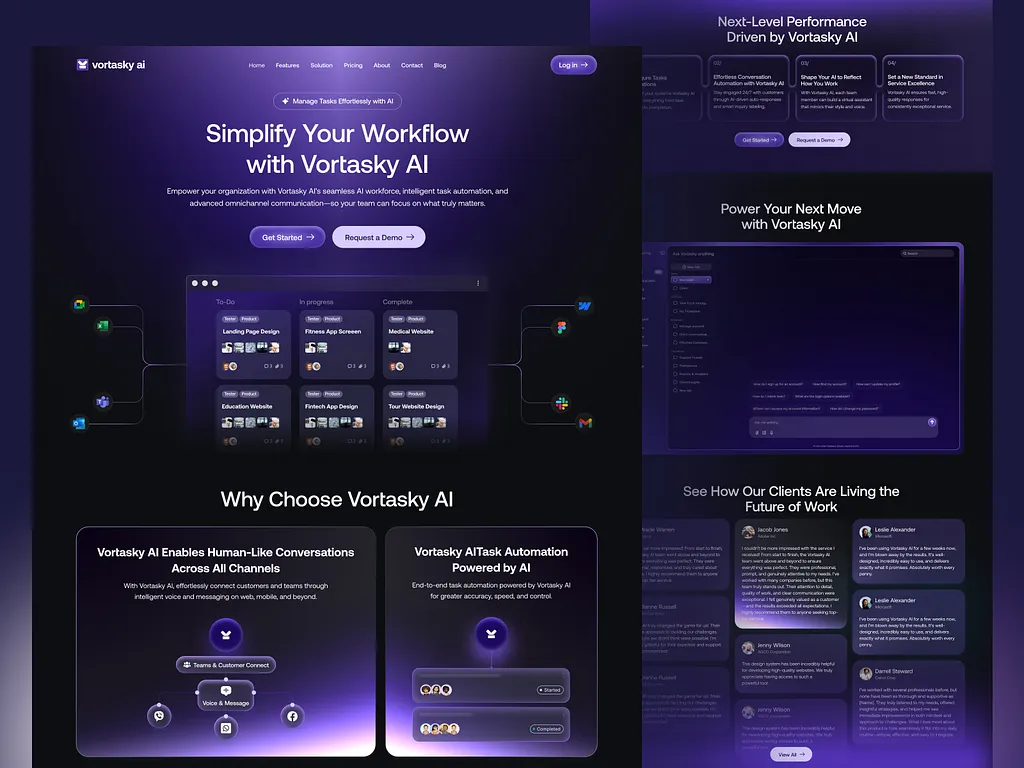 Modern SaaS Business Dashboard Platform